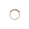 Fancy Sapphire Ring in 18K Rose Gold