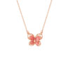 Tomei_0004_WN85R-GD_1.psd Butterfly Necklace in 18K Rose Gold