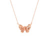 Tomei_0007_WN84R-GD_1.psd Butterfly Necklace in 18K Rose Gold