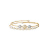Pearl Bangle in 18K Yellow Gold