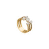 Pearl Ring in 18K Yellow Gold