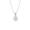 Diamond Pendant in 18K White Gold