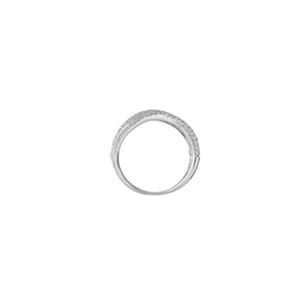 Diamond Ring in 18K White Gold