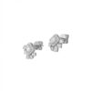 Diamond Earrings in 18K White Gold