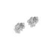 Diamond Earrings in 18K White Gold