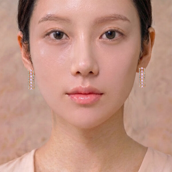 Fantasia Collection Earrings in 18K Rose Gold