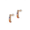 Fantasia Collection Earrings in 18K Rose Gold